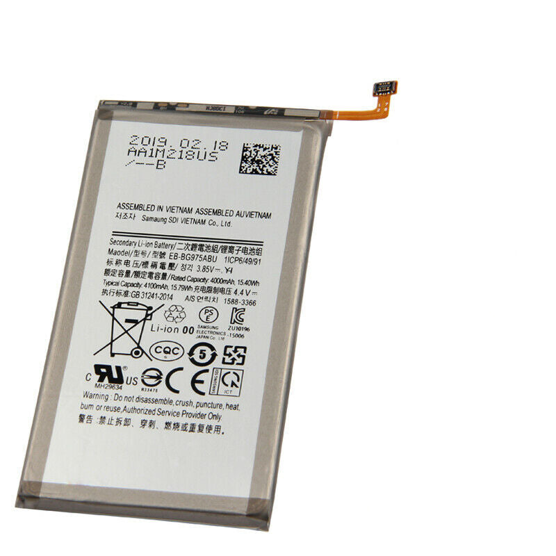 Batterie de remplacement pour Samsung Galaxy S10 Plus (G975), EB-BG975ABU EB-BG975ABE EB-BG975ABA Batterie de remplacement pour Samsung Galaxy S10 Plus (G975), EB-BG975ABU EB-BG975ABE EB-BG975ABA